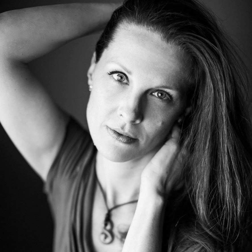 Black and white portrait of Rebecca L. Forbes
